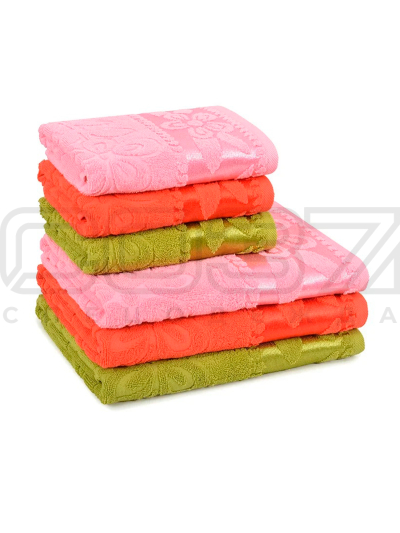 Полотенце махровое жаккардовое BJ5 50х90см пл.430 гм² 1