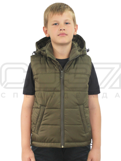 Жилет-детский-утеплённый-Искатель-цв.олива-тк.дюспо-1